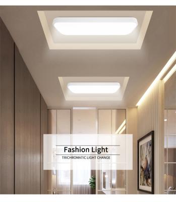 China Outdoor Mounted Ceiling Led Disinfection Light Ceiling Mounted Led Panel Light Living Room UV-C Surface Mounted Modern Square Shape for sale