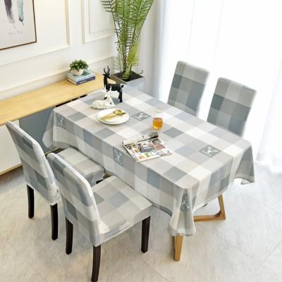 China 2021 modern new hot sale tablecloth design for dining tablecloth interesting soft table cover for sale