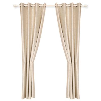 China Blackout Hotel Blackout Ready Warm Modern Curtain For Living Room And Kids Blackout Room Embossed Window Curtain for sale