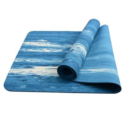 China Good Quality Material Durable Anti Slip Washable Natural Gym Rubber Yoga Mat for sale