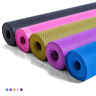 China Yoga Exercises MOWIN 2mm/1.5mm Thick Eco-Friendly Gym Home Travel Compact Portable Rubber Foldable Rubber Mat for sale