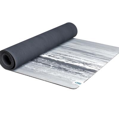 China Anti-Slip Durable Washable Waterproof Tech High Quality NEW Any Certification Passed Yogamat, 100% Pure Non-Slip Natural Rubber Yoga Mat Non-Slip Eco-Friendly Glue for sale