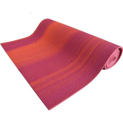 China Waterproof/Anti Slip High Density Eco-Friendly Rainbow Waterproof Test Approved 16P Pro Eco PVC Yoga Mat Free for sale