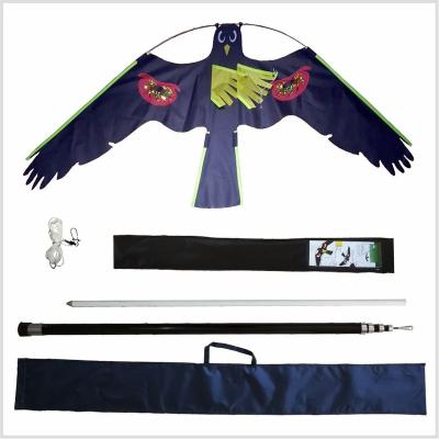 China New Laser Nylon Reflective Flame Scares Scary Bird Kite Farming Bird Kite Bird Kite for sale