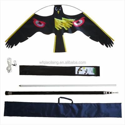 China Special Promotion Bird Kite Polyester Farmers Hawk Alert Bird Kite Cheap Professional Scarer Kite for sale