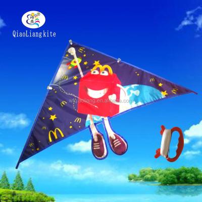 China High Quality Polyester Outdoor Toys Delta Sports Promotional Advertising Kite for sale