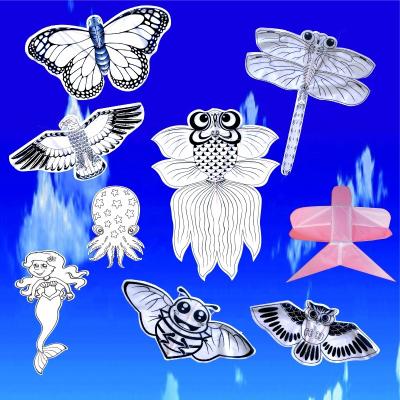 China Nylon Kids Doodle Kite Parent-child DIY Kite for sale