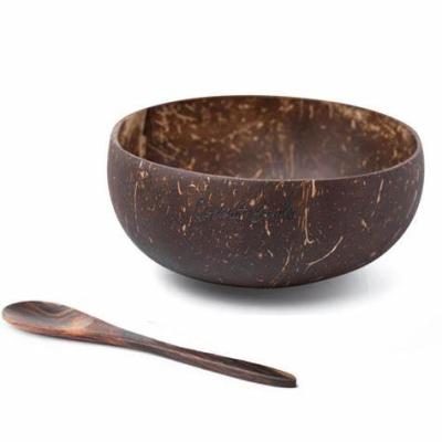 China Nature Sustainable Coconut Bowls Set for Vegan Salad Smoothie Buddha Gift Organic Acai Bowl for Kitchen, Dining and Decoration for sale