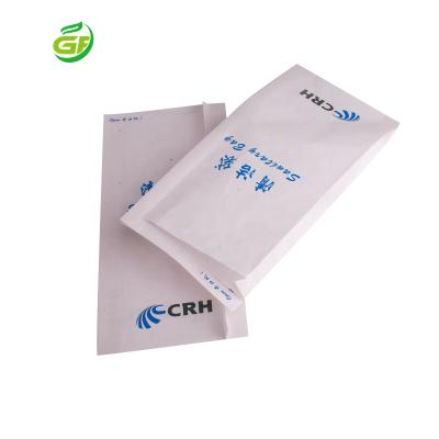 China Recycled Materials Waterproof Air Sickness Bag Travel Vomit Clean Water Resistant Motion Air Bag Paper Bag For Airline Flight Rail for sale