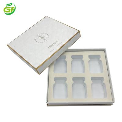 China Recycled Materials Customize Lid And Package Box Fresh Cooked Prepared Food Gift Box Set High-grade Bird's Nest Packaging Box Manufacturer for sale