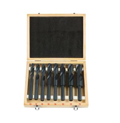 China For High Sales Factory HSS 1/2 Metal Leg Black Color Reduced Twist Drill Bit For Wood With Wooded Box for sale