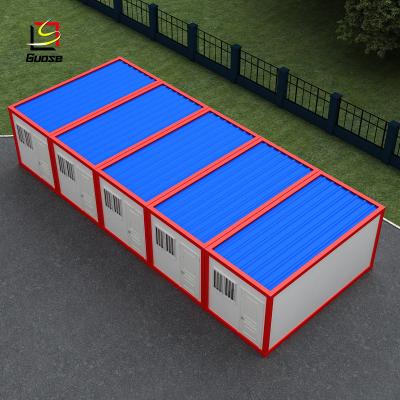 China Factory price 20ft modern prefab house steel structure container house for sale