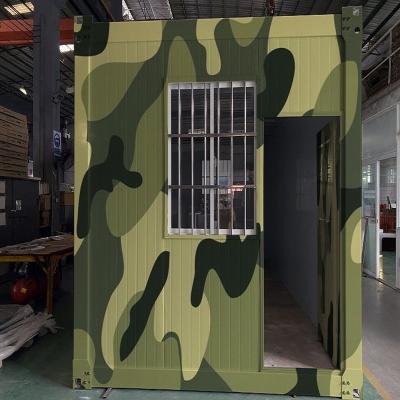 China Hot Sale Modern Custom Design 20/40 Foot Modular Container Camps Prefab Army Container House for sale