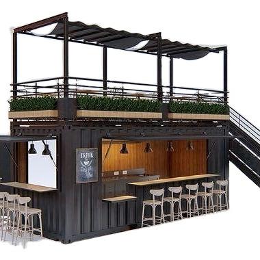 China Modern Mobile Water System Cafe Pop The Shipping Container Shop for sale