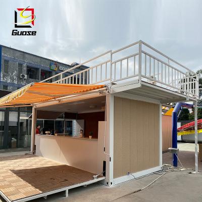 China Modern Cheap Commercial Hydraulic Lever Store Container Price Prefab Container for sale