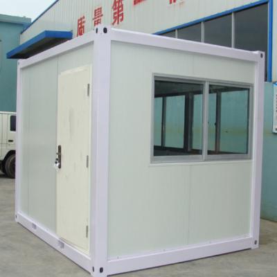 China 10ft Mini Warehouse Steel Structure Outdoor Storage 20ft Waterproof Outdoor Prefab Container for sale