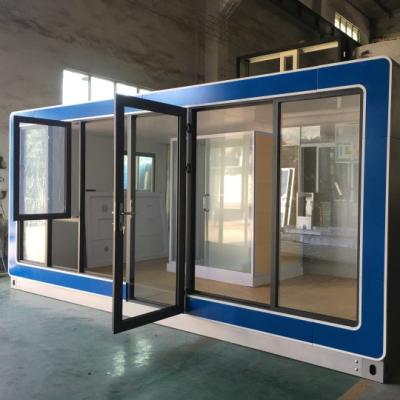 China High Quality Modern Modern Homes Living Room Bedroom One Bathroom 20ft Modular Prefab Container Home for sale