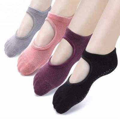 China Low Moq Antibacterial Custom Yoga Socks Non Slip Pilates Barre Ballet Bikram Socks For Women for sale