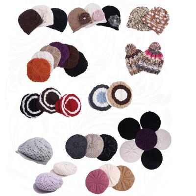 China Wholesale Warm COMMON Beanie Hat Custom Logo Winter Unisex 100% Acrylic Knitted Hat Knit Beanie for sale