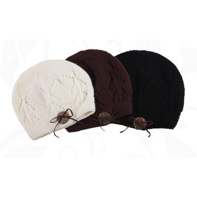 China Furry Pompom Knitted Warm Beanie Cap Women Hats Cute Warm Solid Ball Cap Various Colors COMMON Winter for sale