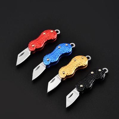 China Hot Selling Stainless Steel Open Multicolor Material Blade Pocket Tool Stainless Steel Outdoor Hunting Folding Knives for sale