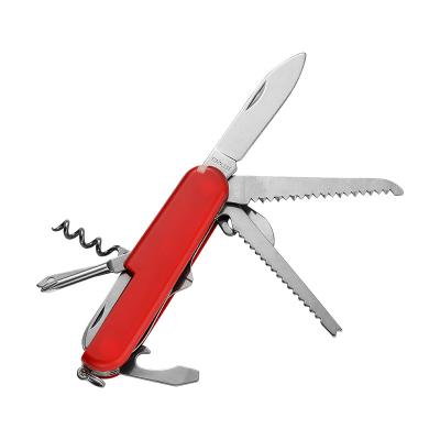 China 9-in-1 Knife Tool Kit Mini Multi-Functional Swiss Folding Knife Pocket Hunting Outdoor Tool Kit Camping Survival EDC Tool Kit for sale