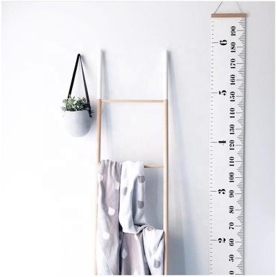 China Wholesale New High Quality Art Decor Baby Kids Room Decoration Home Decor On The Wall Hanging Size Ruler Measurement for sale