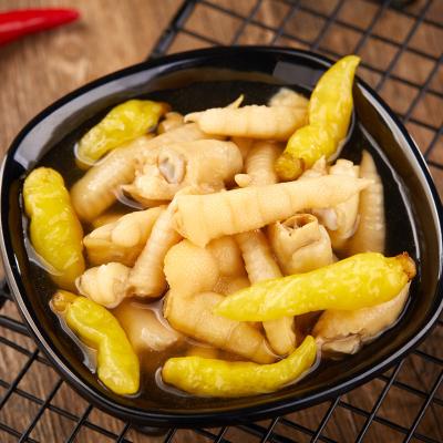 China Natural Chinese Quick Food Vacuum Packed Pickled Chicken Feet for sale