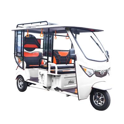 China 4-6 Passenger Tricycle Tuk Tuk Tricycle 60v 1200w Trike Motorcycle for sale