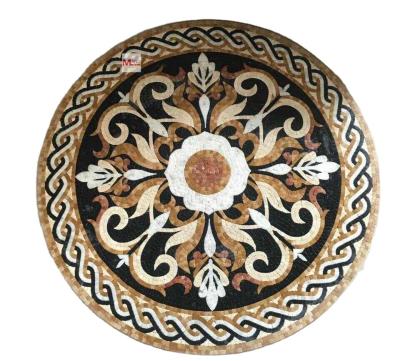 China Parquet Marble Mosaics Medallion Floor Mosaic Slabs Factory for sale