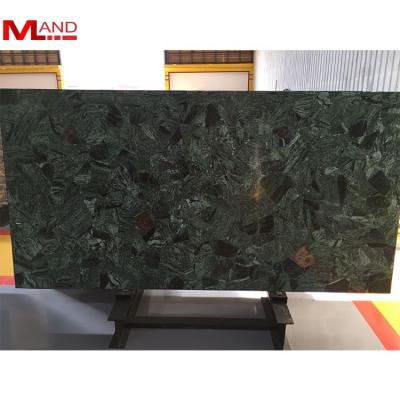 China Large Modern Brazilian Agate Stone Slabs Gemstone Slab for sale