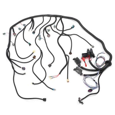 China For 06-15 GM LS3 6.2L Standalone Wiring Harness w/ 6L80E 6L90E Drive By Wire DBW 34*30*14cm/13.4*12*5.5in for sale