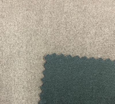 China Viable high quality polyester spandex supplier KeQiao single scuba dyed suede knitted fabric for clothes for sale