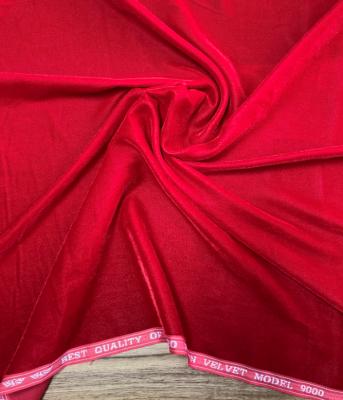 China High quality 9000 velvet palladium palladium anti pill rosy color high quality micro woven fabric 114cm/140cm for middle east market for sale