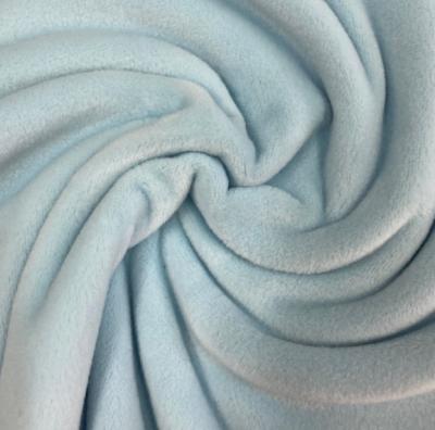 China Factory direct competitive price waterproof solid plain dyed super soft velvet palladium fabric for sleep wear cover for sale