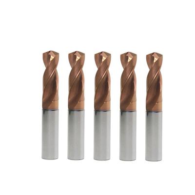 China wxsoon High Quality Solid Metal CNC Machine Tools 5D Carbide Steel Drill Bit For Hardened Steel for sale