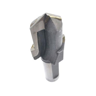 China Hole Wxsoon Manufacturer CNC Milling Cutters Welded Carbide Tilted Drill Bits For Hardened Steel for sale