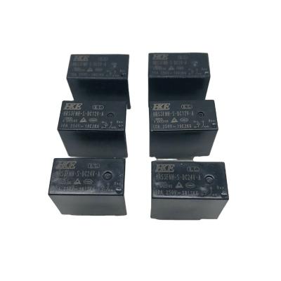 China - HRS3FNH-S-DC5V/12V/24V-A set of normally open 4-pin 10A250VAC relays HKE HRS3FNH-S-DC5V-A 5VDC 10A 4Pins for sale