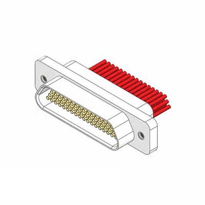 China HUADA J30JD-37ZK Micro Rectangular Electrical Connector | High-Density Pins, MIL-DTL-83513 Equivalent for sale