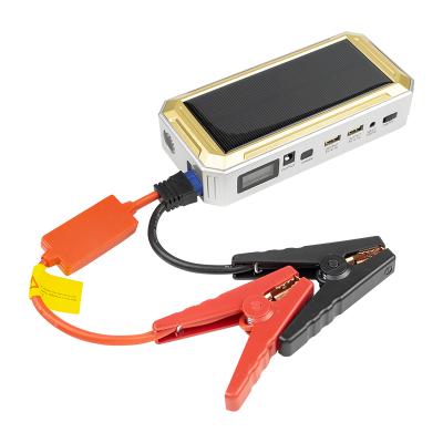 China Recharge for ENV Device Wholesale Price Car Jump Starter Power Bank Multifunctional Solar Power Bank Jump Starter for sale