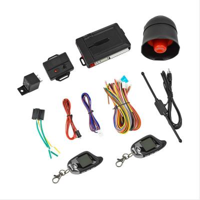 China Automation& New Design Two Way Memory Car Alarm System With LCD Display Remote Engine Start And Competitive Price for sale