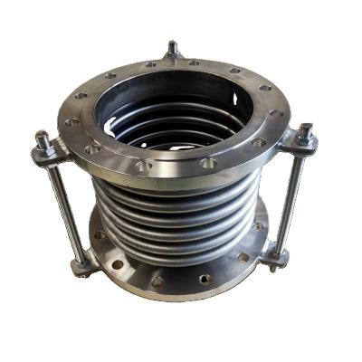 China Factory Direct 304 Air Link Dn50 100 Of 316 200 Vacuum Metal Flange With Corrugated Expansion Joint for sale