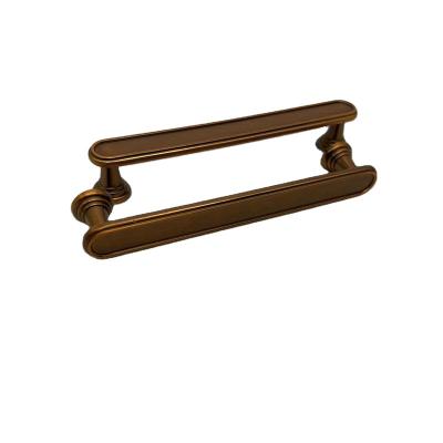 China Unique+customized Furniture Handle Promotional High Quality Universal Sideboard Wardrobe Furniture Handle And Knob Luxury Copper Long for sale