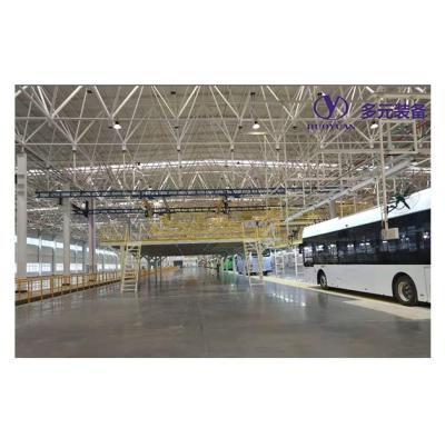 China Heat Resistant New Energy City Bus SKD Electric Conveyor Assembly Production Line for sale