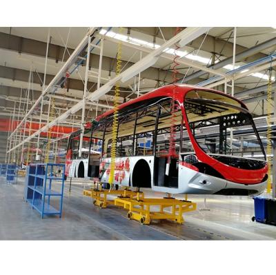 China Chassis Assembly Electric Bus Transport Machine For Duoyuan Vehicle Assembly Line for sale