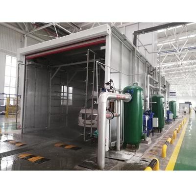 China Ensure Wave Free Side Panels Rain Testing Equipment For Bus Manufacturing Line Duoyuan Production Line for sale