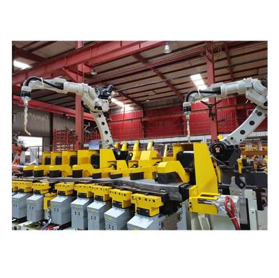 China High Efficiency Automatic Truck Production Line Pickup Truck Automatic Welding Line Duoyuan Robotic System for sale