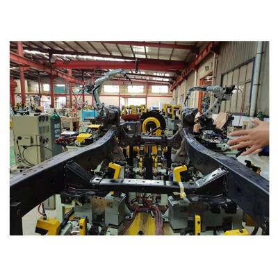 China High Efficiency Auto Truck Production Line New Light Truck Frame Welding Production Line System Manufacturer for sale