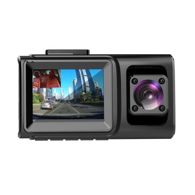 China Car Dvr 3 Inch Camera Car Dvr Driver Recorder Blackbox Dash Triple Cam Support WIFI for sale