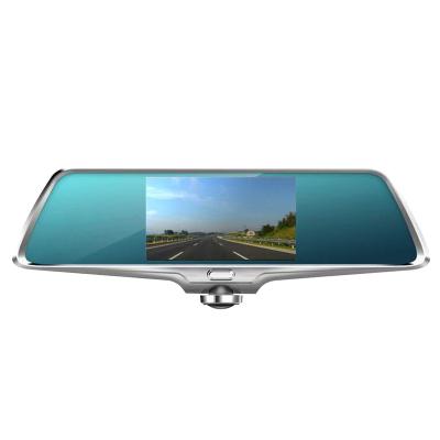 China Driving Recorder 360 Degree Camera Car Dvr Box Rearview Mirror Dash Cam Black With 5 Inch Is Hd 1080p Touch Screen Car for sale